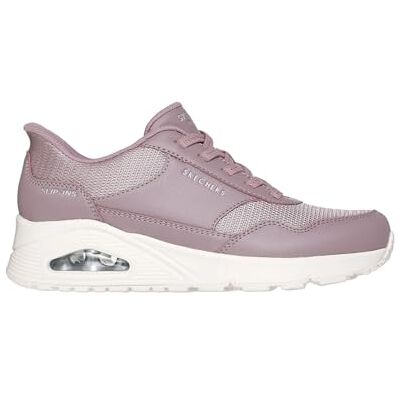 Skechers Mujer Uno Banksia Slip-In ENTRENADOR, Deauville Mauve Duraleather/ Mesh, 36 EU Skechers Mujer Uno Banksia Slip-In ENTRENADOR, Deauville Mauve Duraleather/ Mesh, 36 EU