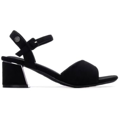 REFRESH Sandalia Mujer Negro Calzado Cómodo y Versátil Moda casual Modelo 01 (Talla 39) REFRESH Sandalia Mujer Negro Calzado Cómodo y Versátil Moda casual Modelo 01 (Talla 39)