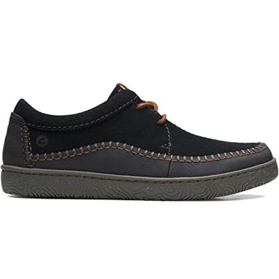 Clarks Hombre Hodson Seam Oxford, Negro, 39.5 EU Clarks Hombre Hodson Seam Oxford, Negro, 39.5 EU