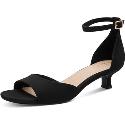 MARCO TOZZI Sandalia para mujer , color negro, talla 40 EU MARCO TOZZI Sandalia para mujer , color negro, talla 40 EU