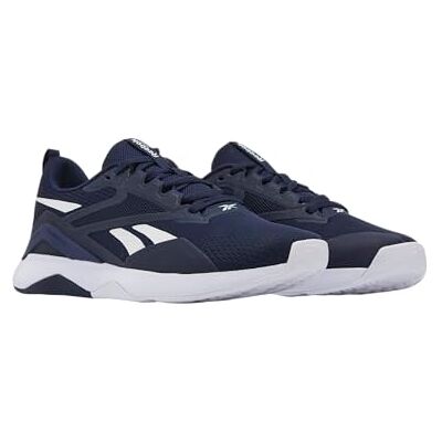 Reebok Nanoflex TR 2 Zapatillas Deportivas para Hombre, Vector Navy White Black, 39 EU Reebok Nanoflex TR 2 Zapatillas Deportivas para Hombre, Vector Navy White Black, 39 EU