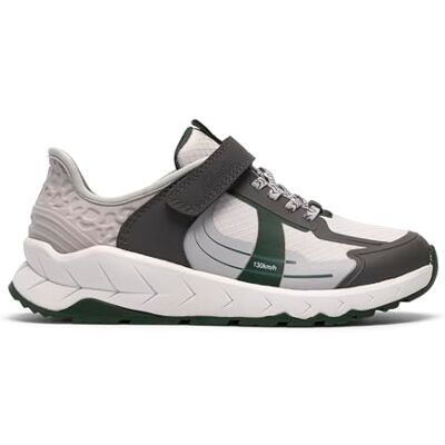 Clarks Selva Lane K, Zapatillas Unisex niños, Gris Verde, 8.5 UK Child Clarks Selva Lane K, Zapatillas Unisex niños, Gris Verde, 8.5 UK Child