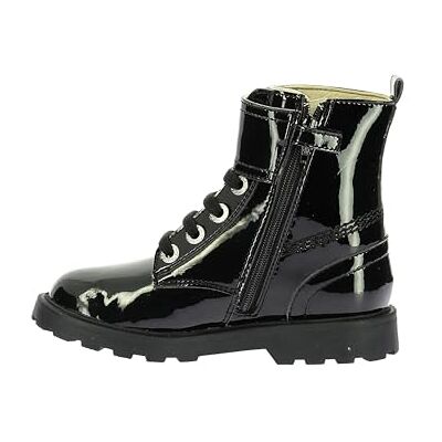Kickers Kick Blush, Botas Cortas al Tobillo Niñas, Negro Brillante, 24 EU Kickers Kick Blush, Botas Cortas al Tobillo Niñas, Negro Brillante, 24 EU