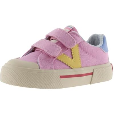 victoria Zapatillas Unisex Tribu Minimalista Multicolor Lona & Tiras Adherentes & Horma Ancha para Niños Rosa 34 victoria Zapatillas Unisex Tribu Minimalista Multicolor Lona & Tiras Adherentes & Horma Ancha para Niños Rosa 34