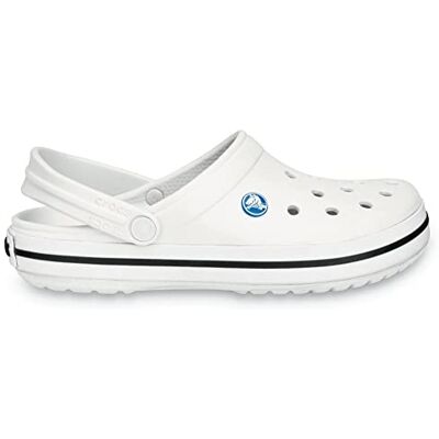 Crocs Unisex Adulto Crocband Clog Zueco, White, 37/38 EU Crocs Unisex Adulto Crocband Clog Zueco, White, 37/38 EU