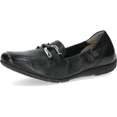 CAPRICE Pantuflas de Piel cómodas para Mujer, Ciervo Negro, 38 EU CAPRICE Pantuflas de Piel cómodas para Mujer, Ciervo Negro, 38 EU