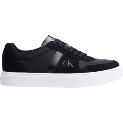 Calvin Copas clásicas para Hombre, Mezcla de Encaje, lengüeta Emb Ym0Ym01395, Parte Superior Baja, Negro (CK Black), 10 Calvin Copas clásicas para Hombre, Mezcla de Encaje, lengüeta Emb Ym0Ym01395, Parte Superior Baja, Negro (CK Black), 10