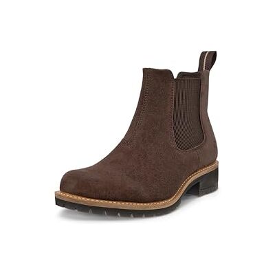 ECCO Botas Elaina Chelsea para mujer, café, 36 EU ECCO Botas Elaina Chelsea para mujer, café, 36 EU