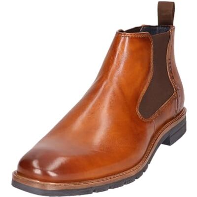 bugatti 311-A9G34 Botas para hombre, forro frío, color coñac, ancho 40 EU, coñac, 40 EU Ancho bugatti 311-A9G34 Botas para hombre, forro frío, color coñac, ancho 40 EU, coñac, 40 EU Ancho