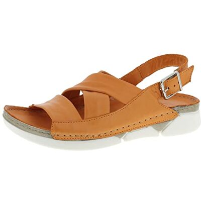 Andrea Conti Sandalias de mujer, Mandarina., 38 EU Andrea Conti Sandalias de mujer, Mandarina., 38 EU