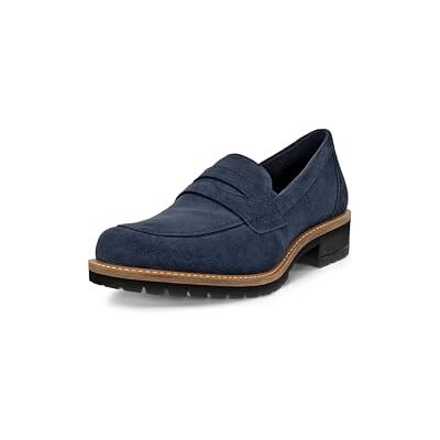 ECCO Mocasines Elaina para Mujer, Azul Marino, 36 EU ECCO Mocasines Elaina para Mujer, Azul Marino, 36 EU
