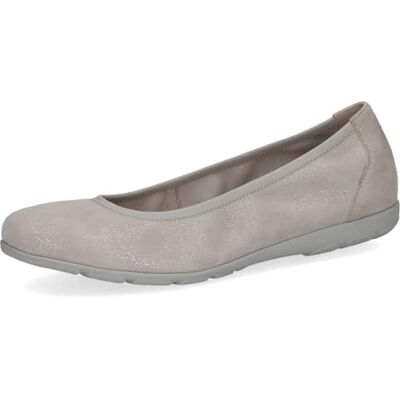CAPRICE Bailarinas para Mujer , LT Grey Sparkl, Talla 39 EU CAPRICE Bailarinas para Mujer , LT Grey Sparkl, Talla 39 EU
