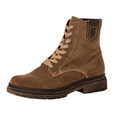 Tamaris Botines planos de encaje para mujer , color marrón, talla 40 EU, marrón, 40 EU Tamaris Botines planos de encaje para mujer , color marrón, talla 40 EU, marrón, 40 EU