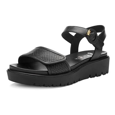 ARA Sandalia Bilbao p mujer, color negro, talla 42 EU ARA Sandalia Bilbao p mujer, color negro, talla 42 EU