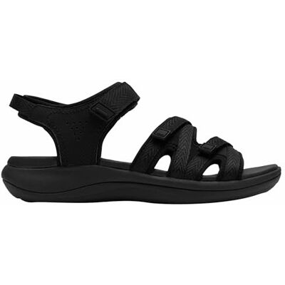 Clarks Premium Mira Madi Slide Sandalias para mujer, color negro, talla 7 Clarks Premium Mira Madi Slide Sandalias para mujer, color negro, talla 7