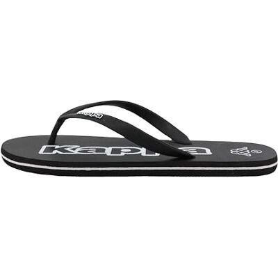 Kappa Supremo , Chanclas Hombre, Negro Blanco, 42 EU Kappa Supremo , Chanclas Hombre, Negro Blanco, 42 EU