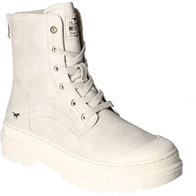 MUSTANG , Botín con Cordones Mujer, Ice, 39 EU MUSTANG , Botín con Cordones Mujer, Ice, 39 EU
