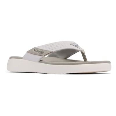 Columbia PFG Boatside Flip Lea, Sandalias Deportivas Hombre, Gris Plateado Paloma, 44.5 EU Columbia PFG Boatside Flip Lea, Sandalias Deportivas Hombre, Gris Plateado Paloma, 44.5 EU