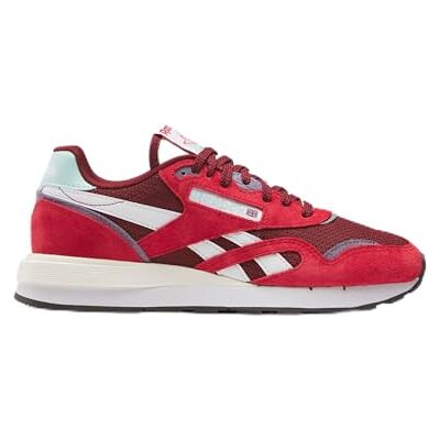 Reebok Nylon 89, Zapatillas Mujer, Vector Red/Classic Burgundy/White, 42 EU Reebok Nylon 89, Zapatillas Mujer, Vector Red/Classic Burgundy/White, 42 EU