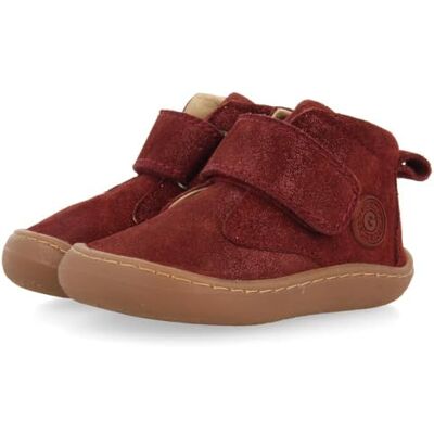 GIOSEPPO Barefoot, Zapatos Primeros Pasos de Piel Bebé OURE Burdeos Talla 25 GIOSEPPO Barefoot, Zapatos Primeros Pasos de Piel Bebé OURE Burdeos Talla 25