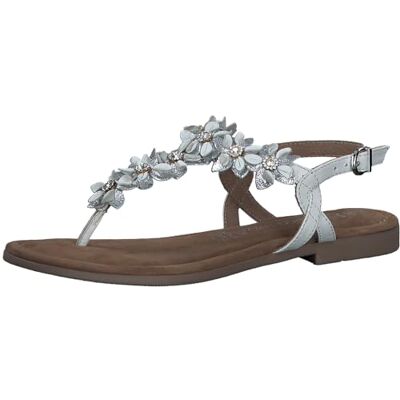 MARCO TOZZI Sandalia de tacón para Mujer de Piel , talón, Color Blanco, 40 EU MARCO TOZZI Sandalia de tacón para Mujer de Piel , talón, Color Blanco, 40 EU