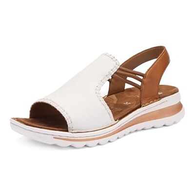 ARA Tampa, Sandalia Mujer, Blanco coñac, 36 EU ARA Tampa, Sandalia Mujer, Blanco coñac, 36 EU