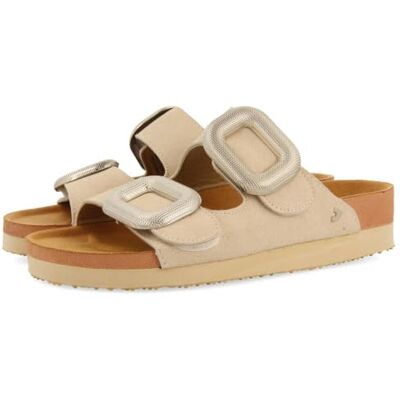 GIOSEPPO Sandalias Color Hielo con Adorno Joya para Mujer Covert GIOSEPPO Sandalias Color Hielo con Adorno Joya para Mujer Covert