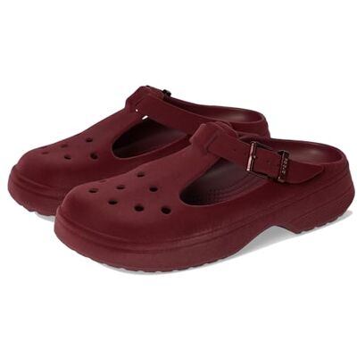 Crocs Mary Jane Zuecos clásicos de Terciopelo Unisex para Adultos, Color Remolacha, Talla 40 para Hombre y Mujer Crocs Mary Jane Zuecos clásicos de Terciopelo Unisex para Adultos, Color Remolacha, Talla 40 para Hombre y Mujer