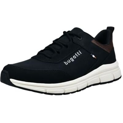 bugatti 332-aos04, Cordones Hombre, Negro, 42 EU bugatti 332-aos04, Cordones Hombre, Negro, 42 EU
