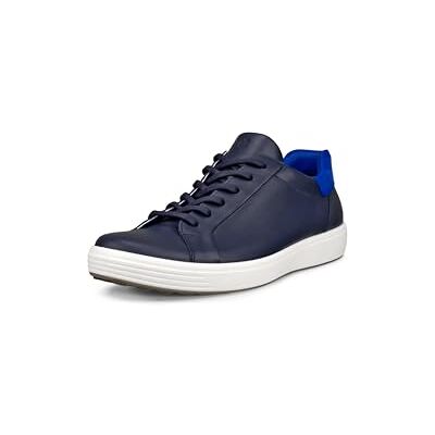 ECCO Tenis Soft 7 Easy Slip para Hombre, Marino/Virtual, 6-6.5 ECCO Tenis Soft 7 Easy Slip para Hombre, Marino/Virtual, 6-6.5
