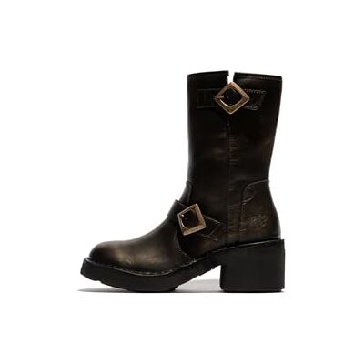 Fly London , Botas para Mujer, 35, Oro Fly London , Botas para Mujer, 35, Oro
