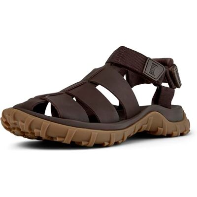 Camper Sandalias Drift Trail para hombre Fisherman, marrón oscuro 002, talla 39 EU Camper Sandalias Drift Trail para hombre Fisherman, marrón oscuro 002, talla 39 EU