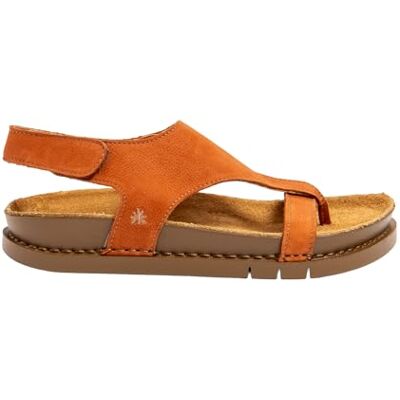 ART Kassel, Sandalias Planas Mujer, Dark Orange, 36 EU ART Kassel, Sandalias Planas Mujer, Dark Orange, 36 EU