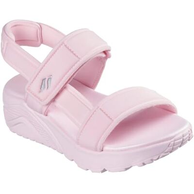 Skechers UNO LITE Sandalia Sunny Stand, rosa claro/multicolor, 4.5 UK Skechers UNO LITE Sandalia Sunny Stand, rosa claro/multicolor, 4.5 UK