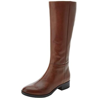 Geox D Felicity D, Botas Mujer, Marrón, 42 EU Geox D Felicity D, Botas Mujer, Marrón, 42 EU