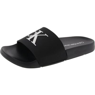 Calvin Arin, Sandalias deslizantes Mujer, Negro 004, 38 EU Calvin Arin, Sandalias deslizantes Mujer, Negro 004, 38 EU