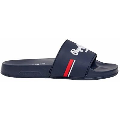 Pepe Jeans Slider Zone B Zapatillas, Azul (Navy), 44 EU Pepe Jeans Slider Zone B Zapatillas, Azul (Navy), 44 EU