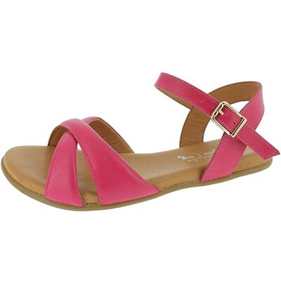 Andrea Conti Damen Sandalette, Sandalia Mujer, Magenta, 38 EU Andrea Conti Damen Sandalette, Sandalia Mujer, Magenta, 38 EU