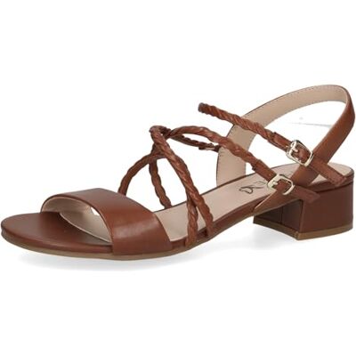 CAPRICE Mujer 9-28201-42, Sandalias, Cognac Nappa, 38.5 EU CAPRICE Mujer 9-28201-42, Sandalias, Cognac Nappa, 38.5 EU