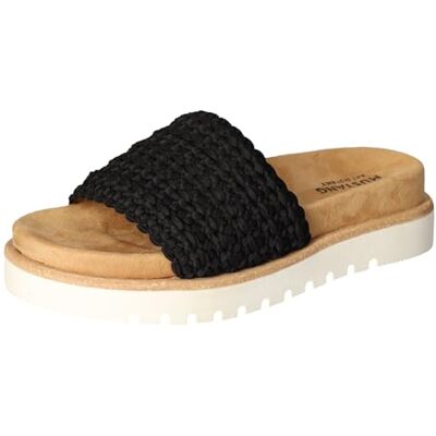 MUSTANG Sandalias para mujer 1461-704, Negro, 40 EU MUSTANG Sandalias para mujer 1461-704, Negro, 40 EU