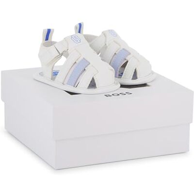 Boss Sandalias para bebé, azul, 16 Boss Sandalias para bebé, azul, 16