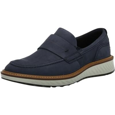 ECCO Mocasín híbrido St.1 para Hombre, Noche Cielo Nubuck, 7/7.5 UK ECCO Mocasín híbrido St.1 para Hombre, Noche Cielo Nubuck, 7/7.5 UK