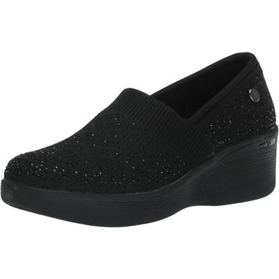 Skechers Martha Stewart Pier Lite-Reflection, Mocasín Mujer, Negro, 40 EU Skechers Martha Stewart Pier Lite-Reflection, Mocasín Mujer, Negro, 40 EU