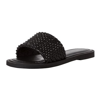 Tamaris Damen 1-27125-42, Sandalias planas, Black, Tamaris Damen 1-27125-42, Sandalias planas, Black,