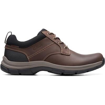 Clarks Walpath Low GP, Oxford Hombre, Piel marrón, 42.5 EU Clarks Walpath Low GP, Oxford Hombre, Piel marrón, 42.5 EU