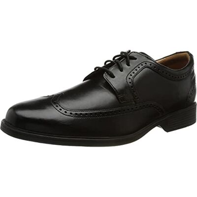 Clarks Whiddon Wing, Oxford Hombre, Negro (Black Leather 97), 40 EU Clarks Whiddon Wing, Oxford Hombre, Negro (Black Leather 97), 40 EU