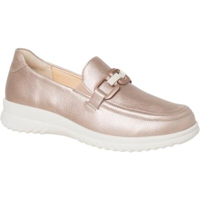 Ganter Bailarinas Heike para Mujer, Oro Rosa., 39 EU Ancho Ganter Bailarinas Heike para Mujer, Oro Rosa., 39 EU Ancho