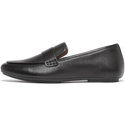 Fitflop Mocasines de Piel Suave Delicato para Mujer, Black, 41 EU Fitflop Mocasines de Piel Suave Delicato para Mujer, Black, 41 EU