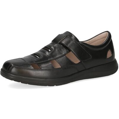 CAPRICE Zapatillas para Hombre con Cierre de Velcro con Corte, Color Negro., 40 EU CAPRICE Zapatillas para Hombre con Cierre de Velcro con Corte, Color Negro., 40 EU