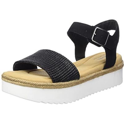 Clarks Lana Shore, Sandalia, para Mujer, Negro (Black Combi Lea), 35.5 EU Clarks Lana Shore, Sandalia, para Mujer, Negro (Black Combi Lea), 35.5 EU
